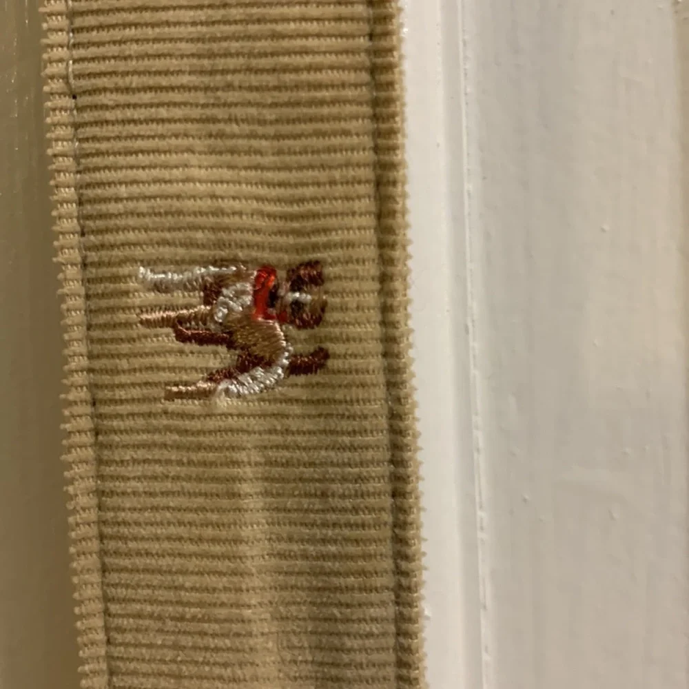 Corduroy dog belt